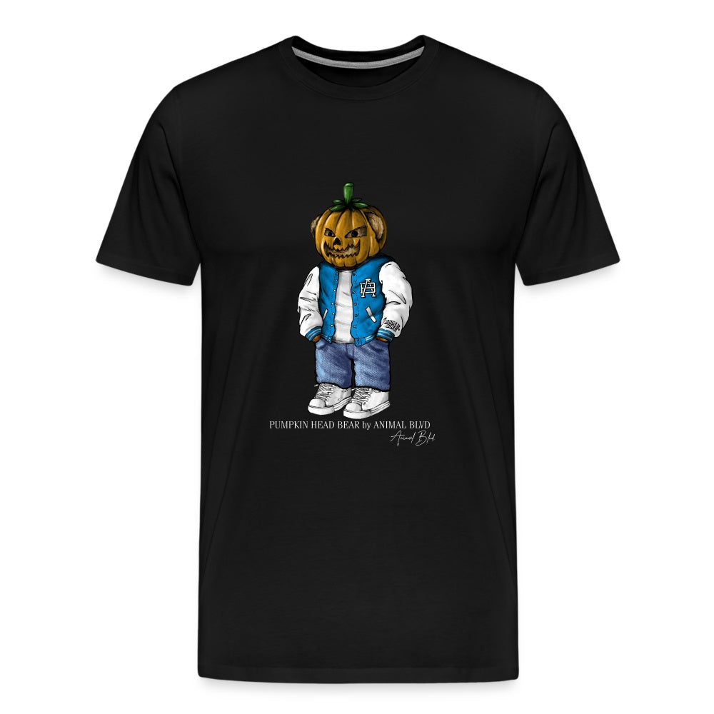 PUMPKIN HEAD BEAR T-SHIRT by ANIMAL BLVD