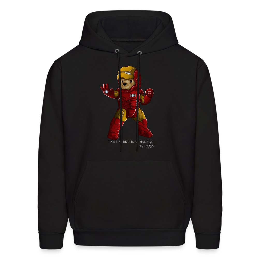 IRON MAN BEAR HOODIE by ANIMAL BLVD
