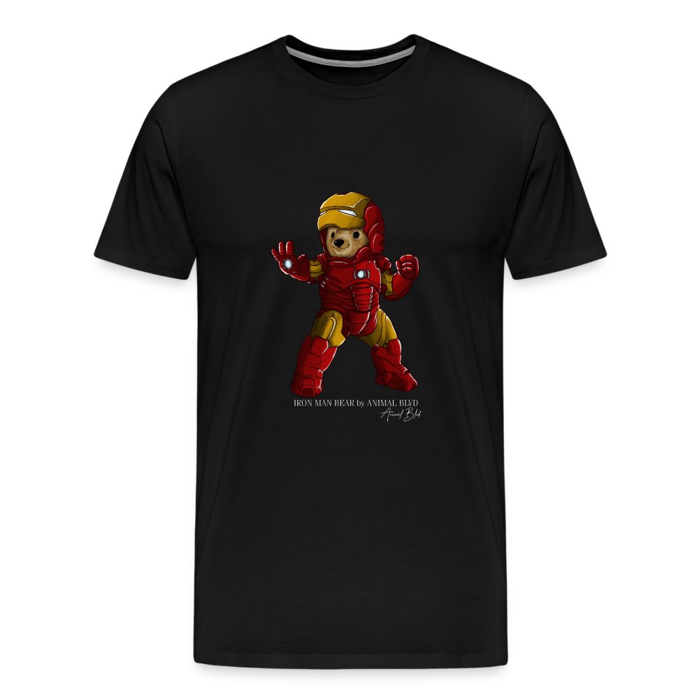 IRON MAN BEAR T-SHIRT by ANIMAL BLVD