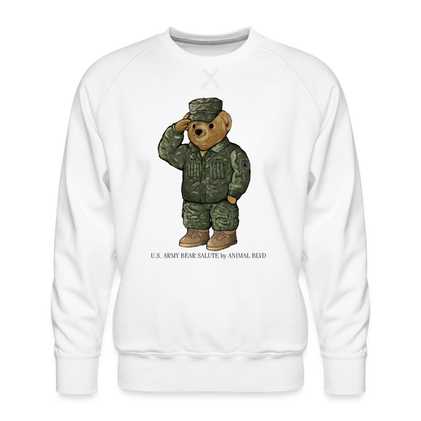 US ARMY SALUTE BEAR SWEATER by ANIMAL BLVD Animal BLVD