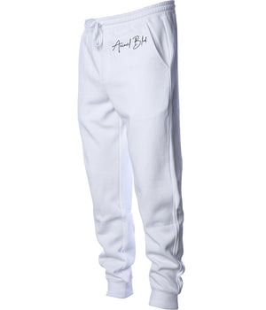 SIGNATURE JOGGING PANTS WHITE by ANIMAL BLVD