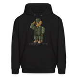 US ARMY SALUTE BEAR HOODIE by ANIMAL BLVD