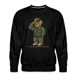 US ARMY SALUTE BEAR SWEATER by ANIMAL BLVD