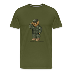 US ARMY SALUTE BEAR T-SHIRT by ANIMAL BLVD