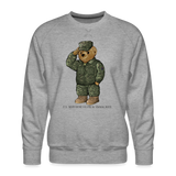 US ARMY SALUTE BEAR SWEATER by ANIMAL BLVD