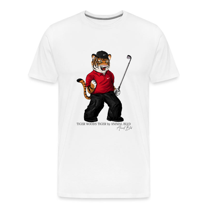 TIGER WOODS TIGER T-SHIRT by ANIMAL BLVD