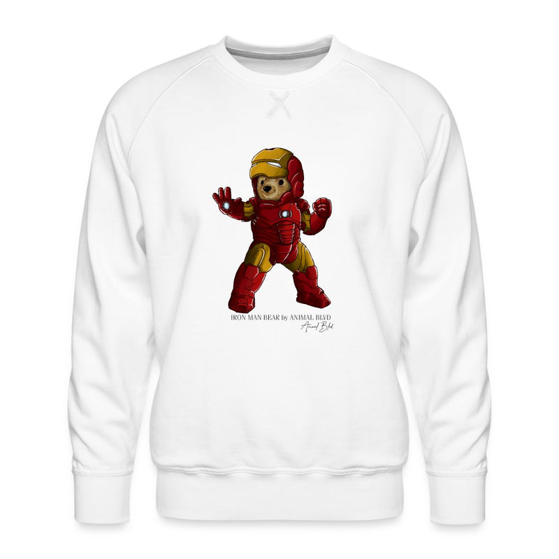IRON MAN BEAR SWEATER by ANIMAL BLVD