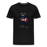 CAPTAIN AMERICA BEAR T-SHIRT by ANIMAL BLVD