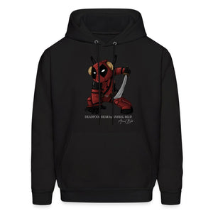 DEADPOOL BEAR HOODIE by ANIMAL BLVD