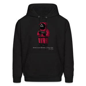 SQUID GAMES TRIANGLE SOLDIER BEAR HOODIE by ANIMAL BLVD