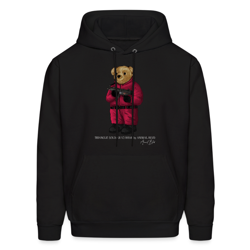 SQUID GAMES TRIANGLE SOLDIER V2 BEAR HOODIE by ANIMAL BLVD