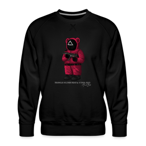 SQUID GAMES TRIANGLE SOLDIER BEAR SWEATER by ANIMAL BLVD