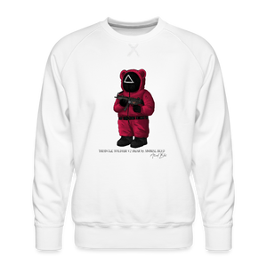 SQUID GAMES TRIANGLE SOLDIER BEAR SWEATER by ANIMAL BLVD