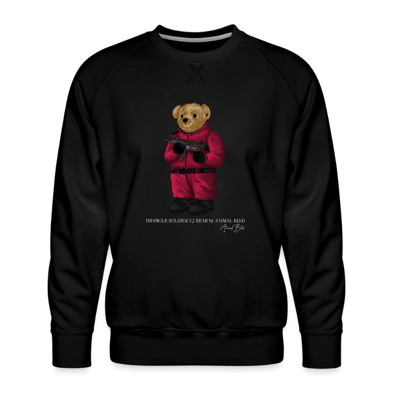 SQUID GAMES TRIANGLE SOLDIER V2 BEAR SWEATER by ANIMAL BLVD