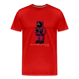 SQUID GAMES TRIANGLE BEAR T-SHIRT by ANIMAL BLVD