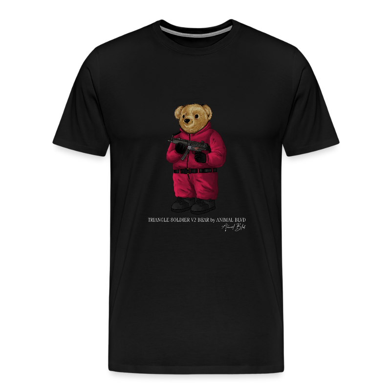 SQUID GAMES TRIANGLE BEAR V2 T-SHIRT by ANIMAL BLVD