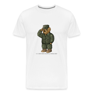 US ARMY SALUTE BEAR T-SHIRT by ANIMAL BLVD