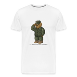 US ARMY SALUTE BEAR T-SHIRT by ANIMAL BLVD