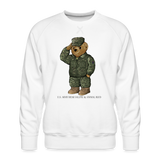 US ARMY SALUTE BEAR SWEATER by ANIMAL BLVD